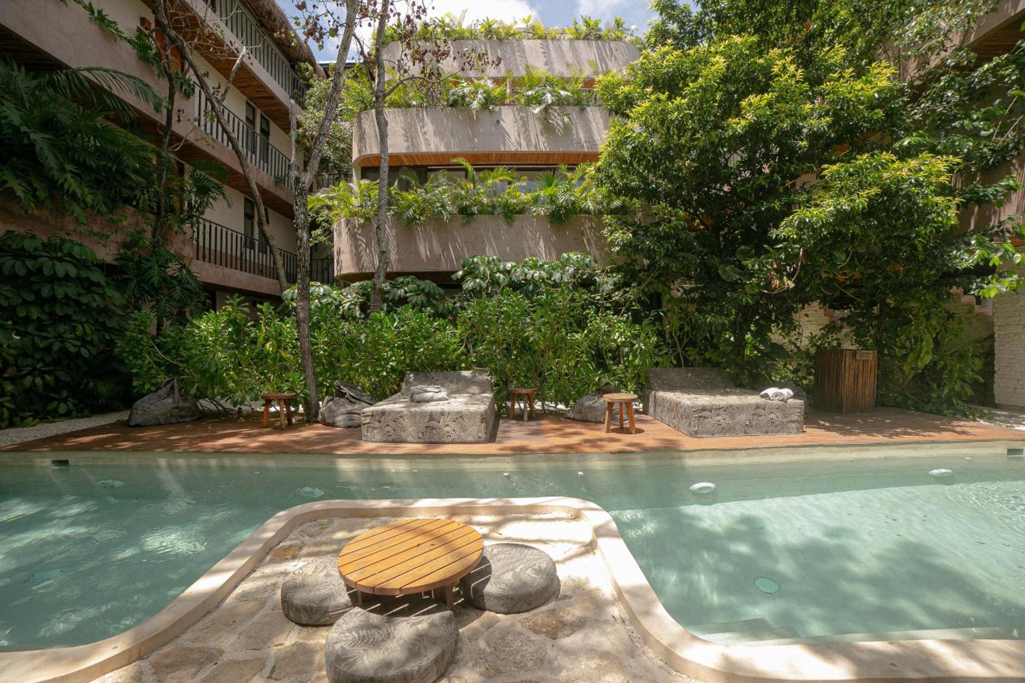 Отель Zereno Tulum Beach Club Access Экстерьер фото